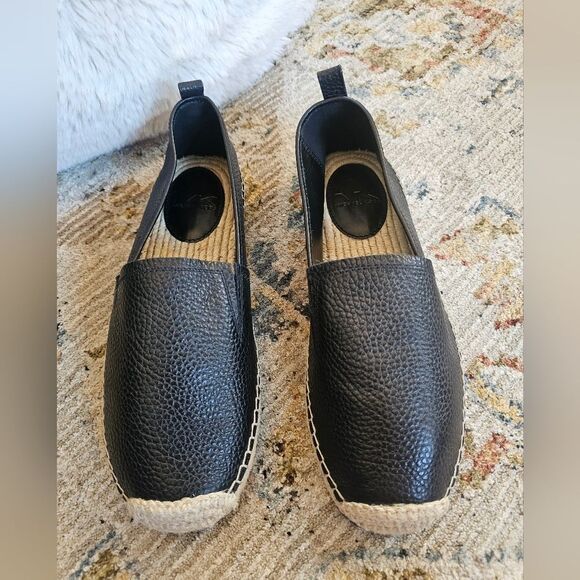 Michael Kors Owen Pebbled Leather Espadrilles sz 10.5. Never worn - Picture 5 of 6